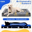 Thumbnail 1 de KSIIA XL Orthopaedic Dog Bed 111x81x18cm 🐶