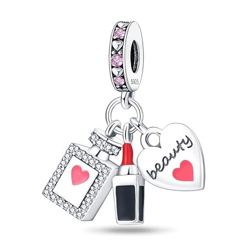 KUNSIR 925 Sterling Silver Travel World Charm 3-piece 💍