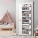 Thumbnail 4 de KYEVIS Over The Door Organizer 5-shelf with 10 pockets 🧸