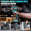 Thumbnail 1 de L1NXIXI Cordless Impact Wrench 1000 N·m 🔧