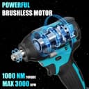 Thumbnail 5 de L1NXIXI Cordless Impact Wrench 1000 N·m 🔧