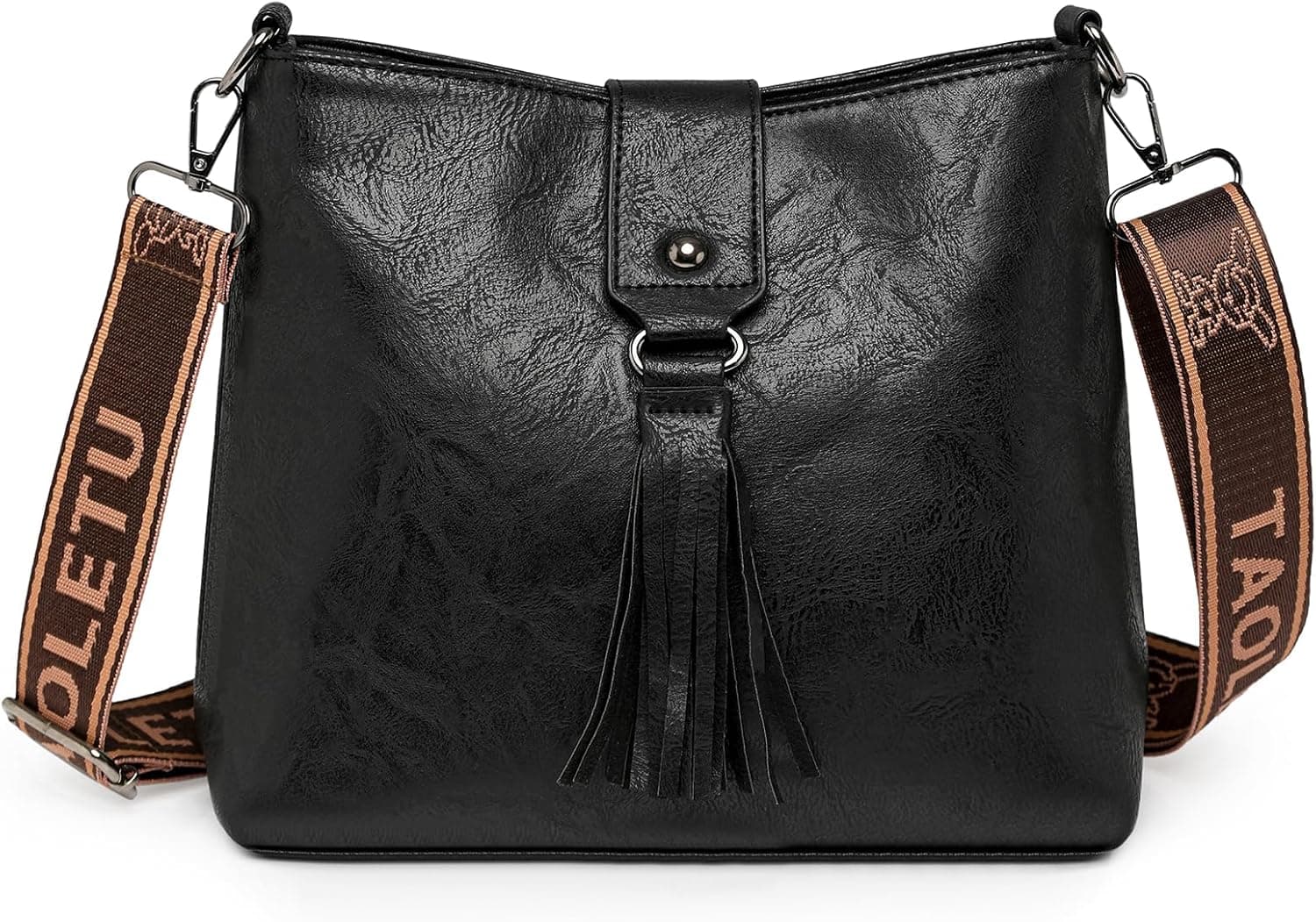 Ladies Soft Crossbody Bags Lightweight Medium Crossbody Purse with Adjustable Strap 👜