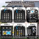 Thumbnail 3 de Laihur Key Safe Wall Mounted 12-digit combination key box 🔐