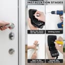 Thumbnail 5 de Laihur Key Safe Wall Mounted 12-digit combination key box 🔐