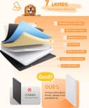 Thumbnail 4 de Lamicall Dog Car Seat Cover 195kg dog hammock 🚗