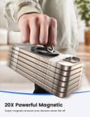 Thumbnail 2 de Lamicall MagSafe Ring Sticker 4-pack for iPhone/Android 📱