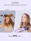 Thumbnail 1 de LANDOT One Step Hair Dryer Brush 4-in-1 Oval Volumiser 220V UK Plug 💇♀️