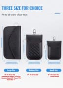 Thumbnail 2 de lanpard Faraday Pouch 2-Pack for Car Keys 🔑