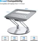 Thumbnail 1 de Laptop Stand 360° Swivel, Adjustable for 10–16" 💻