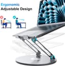 Thumbnail 2 de Laptop Stand 360° Swivel, Adjustable for 10–16" 💻