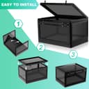 Thumbnail 3 de Large Medicine Lock Box 24.8L organiser 📦