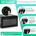 Thumbnail 4 de Large Medicine Lock Box 24.8L organiser 📦