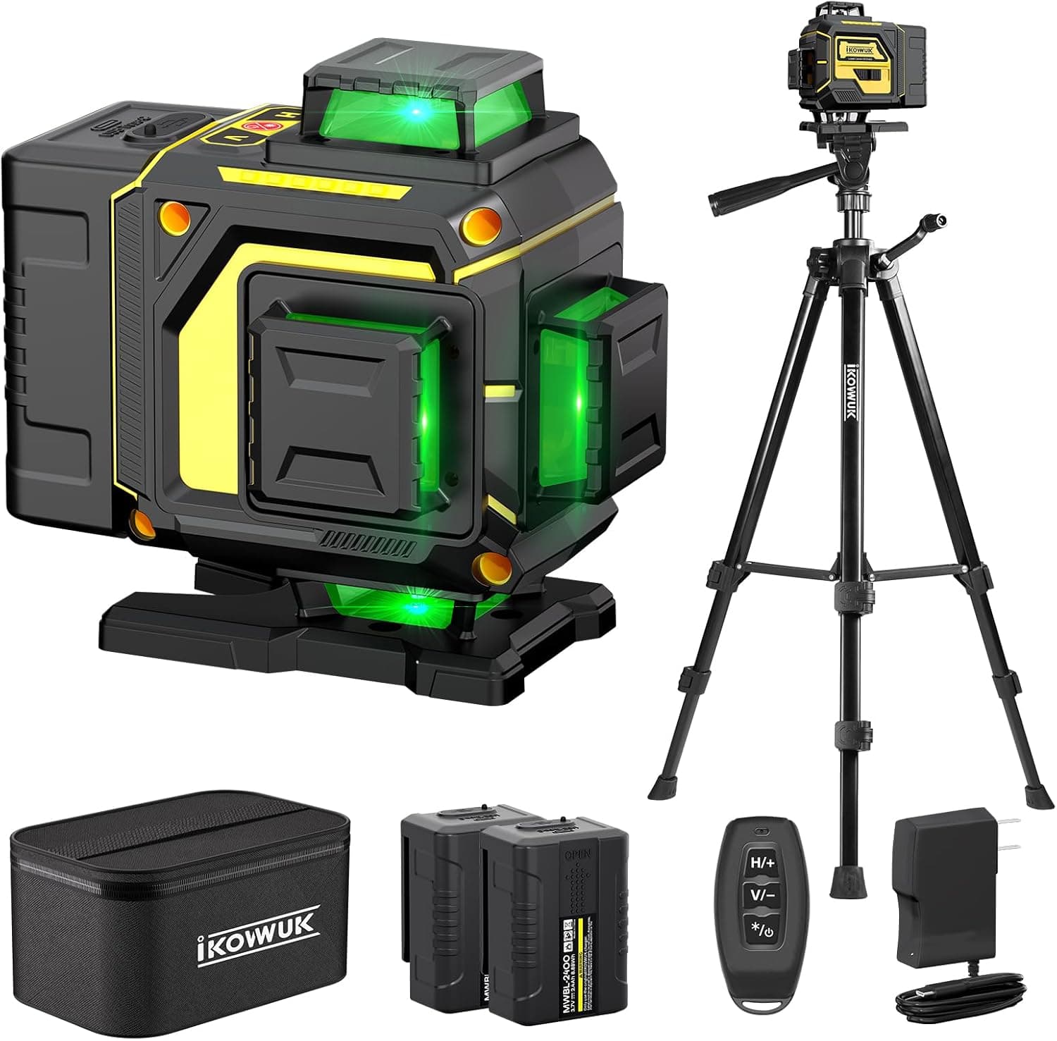 Laser Level 4D 16 Lines with 4800mAh Battery 📷