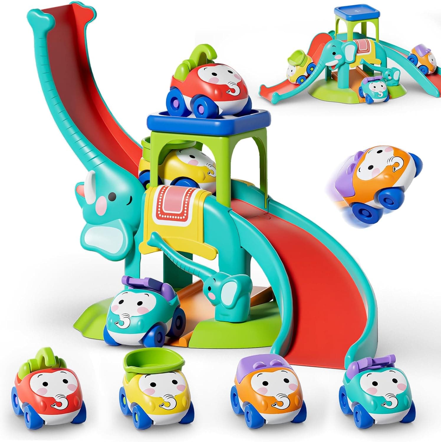 Lehoo Castle Elephant Cars toys for 1 year olds 🚗