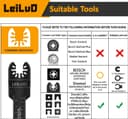 Thumbnail 1 de LEILUO 155-piece Oscillating Multi-Tool Kit 🛠️