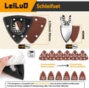 Thumbnail 3 de LEILUO 158 Pcs Multitool Blade Kit for Oscillating Tools 📦