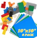 Thumbnail principal de Lekebaby 10"x10" Classic Baseplates 6 Pack 🧩