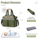 Thumbnail 2 de Lekebaby Baby Changing Bag 1 Large changing bag 👜