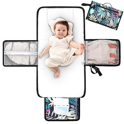 Lekebaby Portable Nappy Changing Mat Jungle 🧷