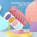 Thumbnail 2 de Lexixi ibao Baby Play Gym Mat with Kick Piano 🧸