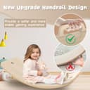 Thumbnail 1 de LGMCF Wooden Wobble Balance Board 80x30CM 🧭