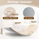 Thumbnail 4 de LGMCF Wooden Wobble Balance Board 80x30CM 🧭