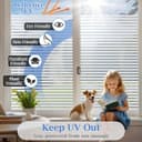 Thumbnail 1 de Lifetree Window Film Privacy for Glass Windows 75 x 200cm 🪟