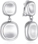 Thumbnail 4 de LILIE&WHITE Gold Clip-On Hoop Earrings for Women – Chunky No-Piercing Fashion Earrings 👂