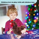 Thumbnail 4 de lilizzhoumax Chicken Plush Toy 10-inch cuddly hen 🧸