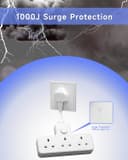 Thumbnail 2 de LIPWEL Plug Extension Socket 3‑way 13A Power Strip 🔌