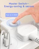 Thumbnail 3 de LIPWEL Plug Extension Socket 3‑way 13A Power Strip 🔌