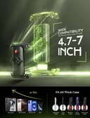 Thumbnail 2 de LISEN Bike Phone Holder for iPhone 16, 4.7–7.0" 📱