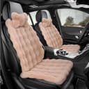 Thumbnail principal de LiveGo Fuzzy Rabbit Fur Car Seat Cushion 6 🚗