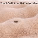 Thumbnail 2 de LiveGo Fuzzy Rabbit Fur Car Seat Cushion 6 🚗