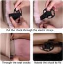 Thumbnail 5 de LiveGo Fuzzy Rabbit Fur Car Seat Cushion 6 🚗