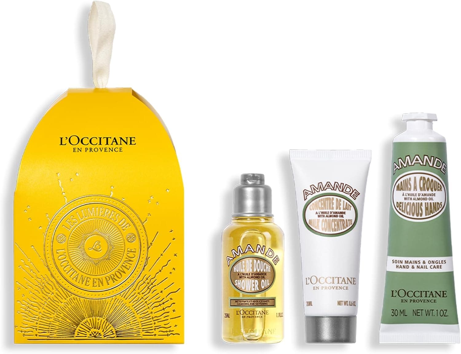 L'OCCITANE Almond Ornament hydrating hand and body set 🎁