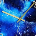 Thumbnail 5 de LONBUYS Starlit Night Sky Wall Clock 30 cm 🕰️