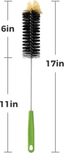 Thumbnail 5 de Long Bottle Cleaning Brush 17" for Narrow Necks 🧴