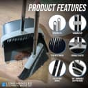 Thumbnail 3 de Long Handled Dustpan and Brush Set — Tall 1.0m 🧹