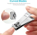 Thumbnail 1 de longzon Nail Clippers 2-pack stainless steel nail clippers ✂️