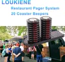 Thumbnail 5 de LOUKIENE Restaurant Pager System 20 Wireless Coaster Pagers ⌚