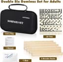 Thumbnail 6 de LOVITERRA Double 6 Dominoes Set 28 tiles 🎲