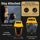 Thumbnail 4 de Lumiere & Co. Maximus magnetic saddle bag 8″ 📷