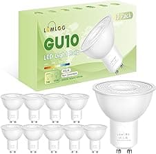 Lumlog GU10 5W LED warm white 3000K bulbs 💡
