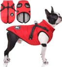 Thumbnail principal de LUOWAN Dog Coat Waterproof with Harness 🐶