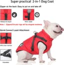 Thumbnail 1 de LUOWAN Dog Coat Waterproof with Harness 🐶