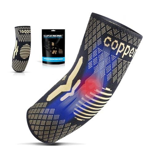 Lusenone Copper Elbow Support for Tennis Elbow 🧤