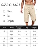 Thumbnail 5 de LVCBL Men's Linen Casual Shorts with Pockets 🎽