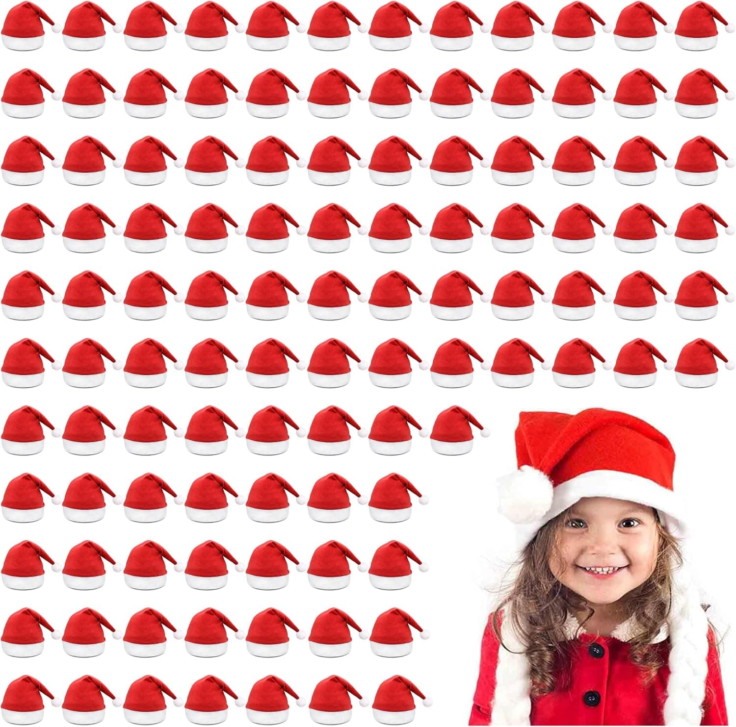LYFETC Santa Hats 48pc extra‑large party hats 🎉