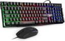 Thumbnail principal de Mafiti Rainbow Backlit Gaming Keyboard and Mouse Set 🎧